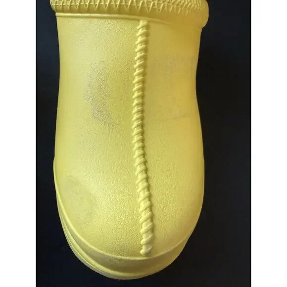 Ugg Womens Tasman X Canary Yellow Shoes Rain Boots Waterproof Removable Insole 7 - Picture 5 of 13